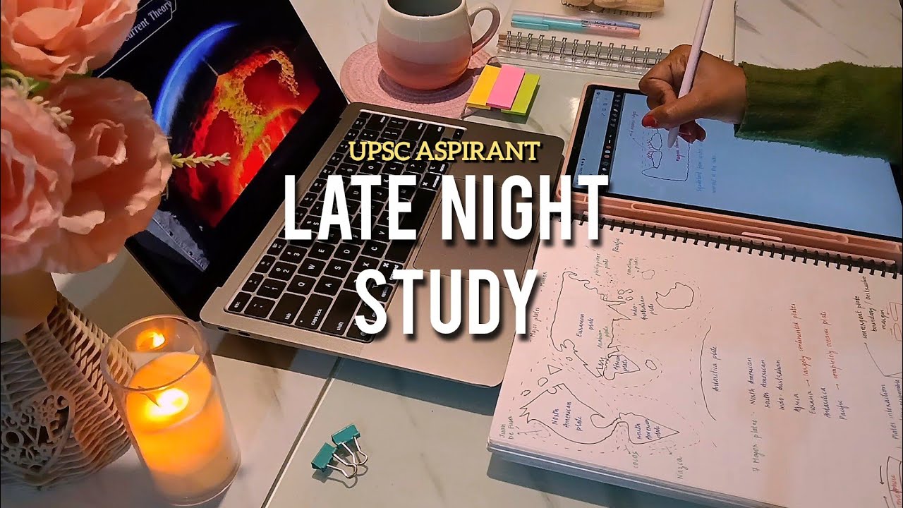 Study with me me Tonight | 3 HOUR | 50-10 pomodoro | UPSC aspirant 