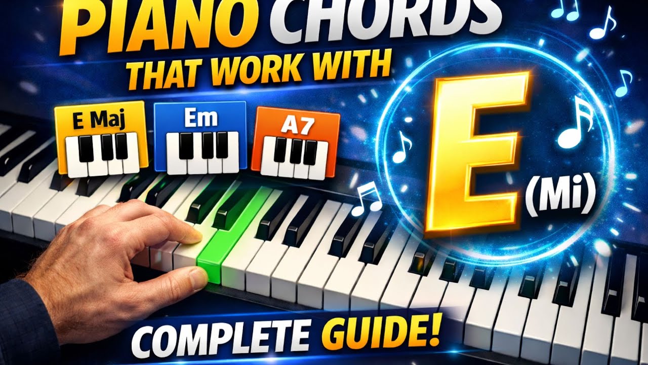 All Chords That Work with the Note E (Mi) – Complete Accompaniment Guide - All acords love note E