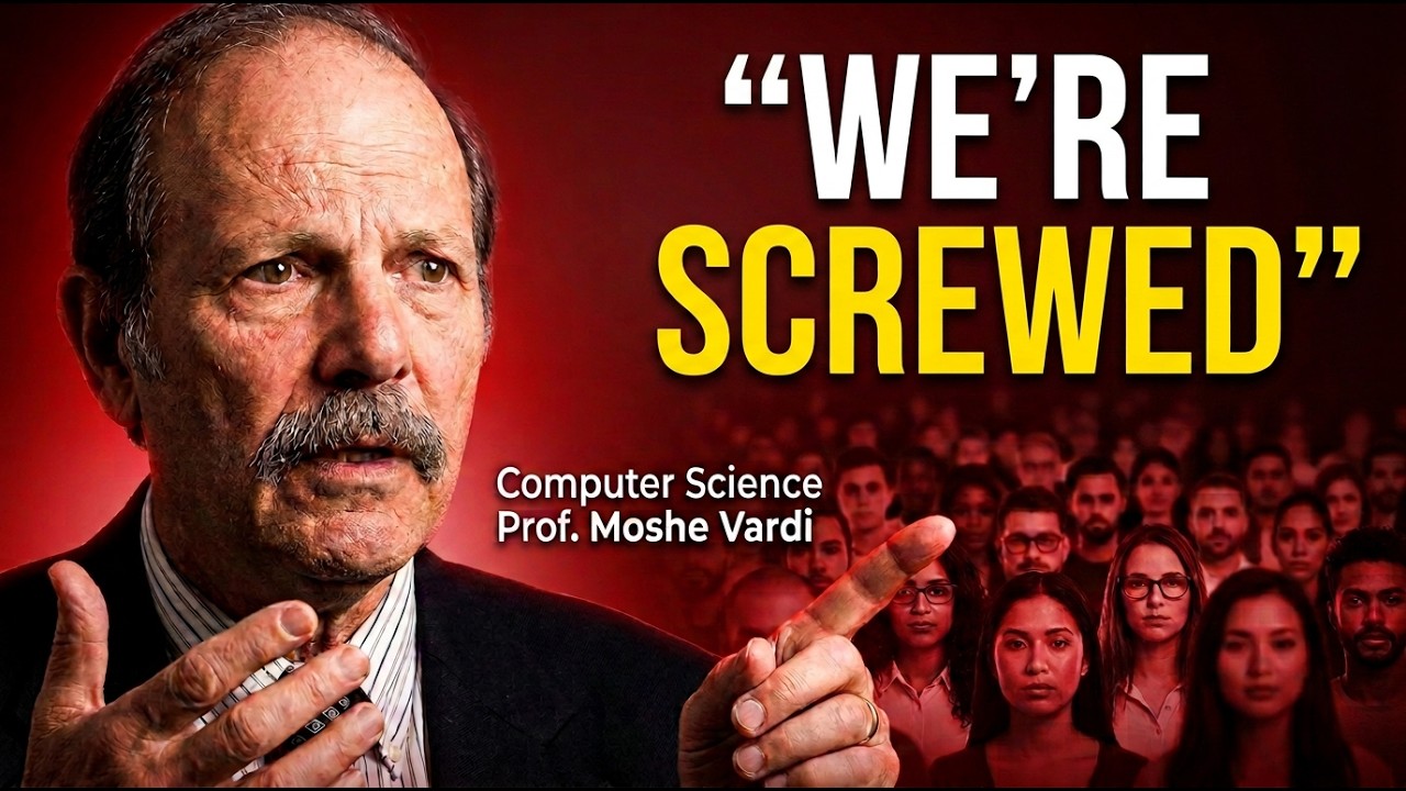 AI Will Take Our Jobs But SPARE Our Lives — Top AI Professor Moshe Vardi (Rice University)