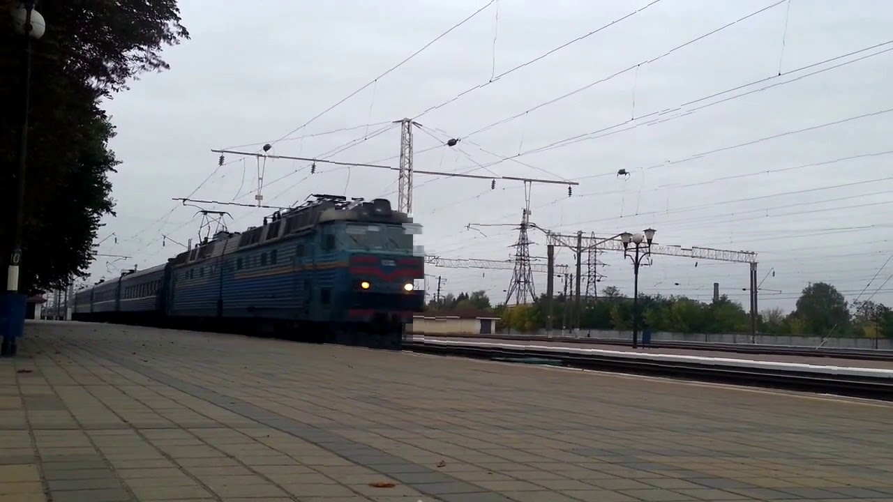 ЧС8-077 с поездом 41 Днепр - Трускавец