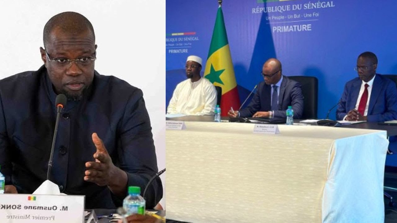 🔴 En direct : le Gouvernement du PM Sonko face à la presse
