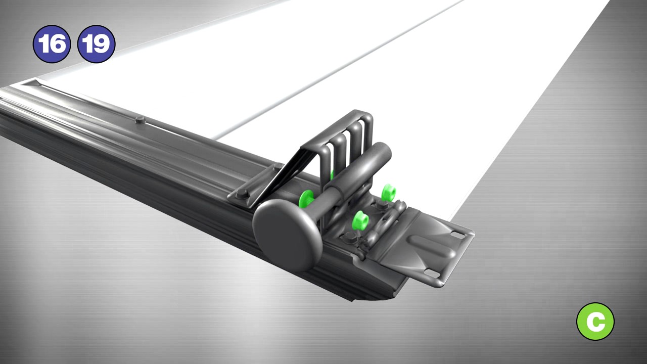DoorHan Sectional Doors RSD01 HYBRID DIY - installation video
