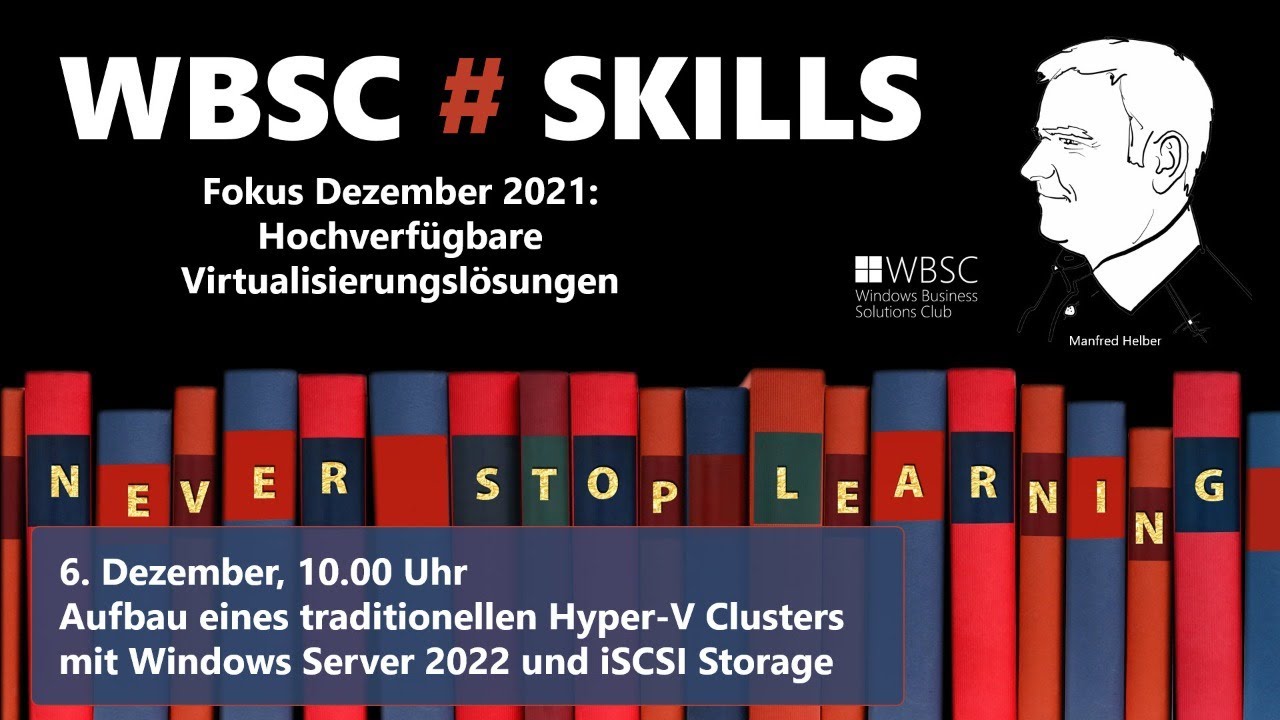 Aufbau eines Hyper-V Clusters mit Windows Server 2022 und iSCSI Storage