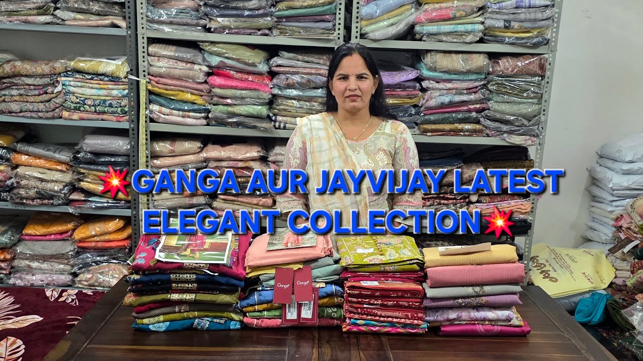 🔥GANGA BRAND AUR JAYVIJAY BRAND LATEST TRENDING SUITS 🔥JAIPURI COTTON SUITS♨️DHAMAKEDAR COLLECTION🔥