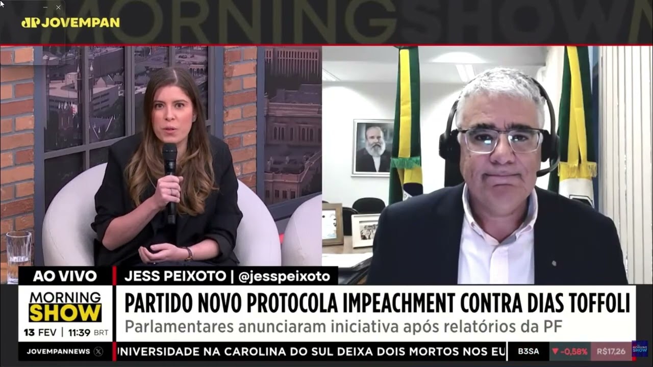 Morning Show - Jovem Pan - 13 de fevereiro de 2026 - Pedido de Impeachment Dias Toffoli