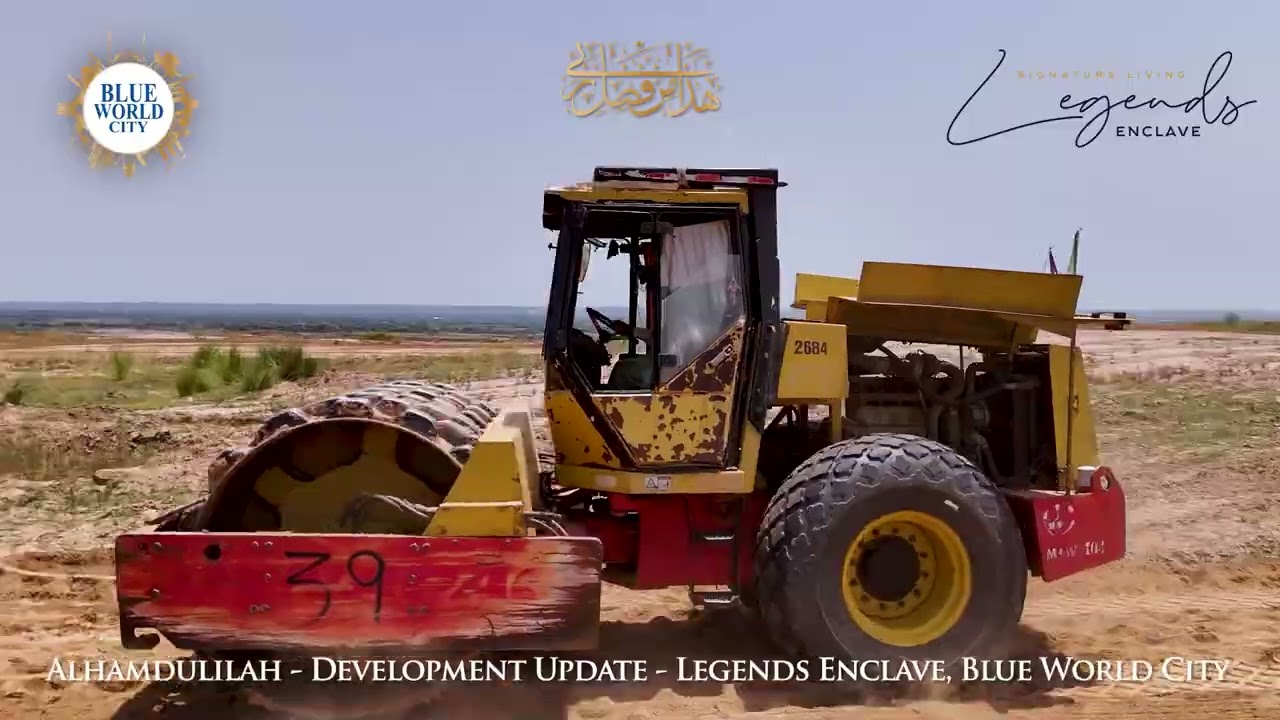 Blue World City Lagends Enclave Development Video 