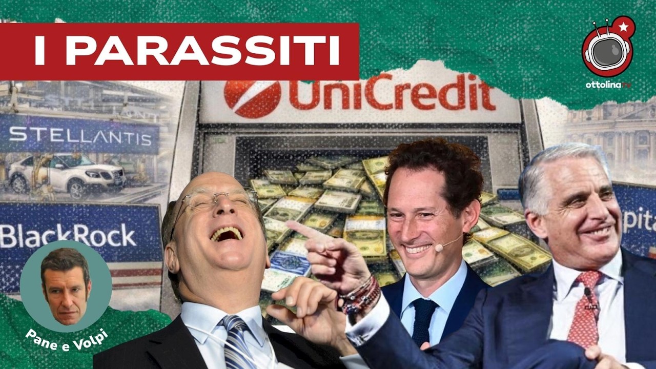 Perchè l'Economia Italiana è al collasso ma Banche ed Elkann si arricchiscono senza limiti?