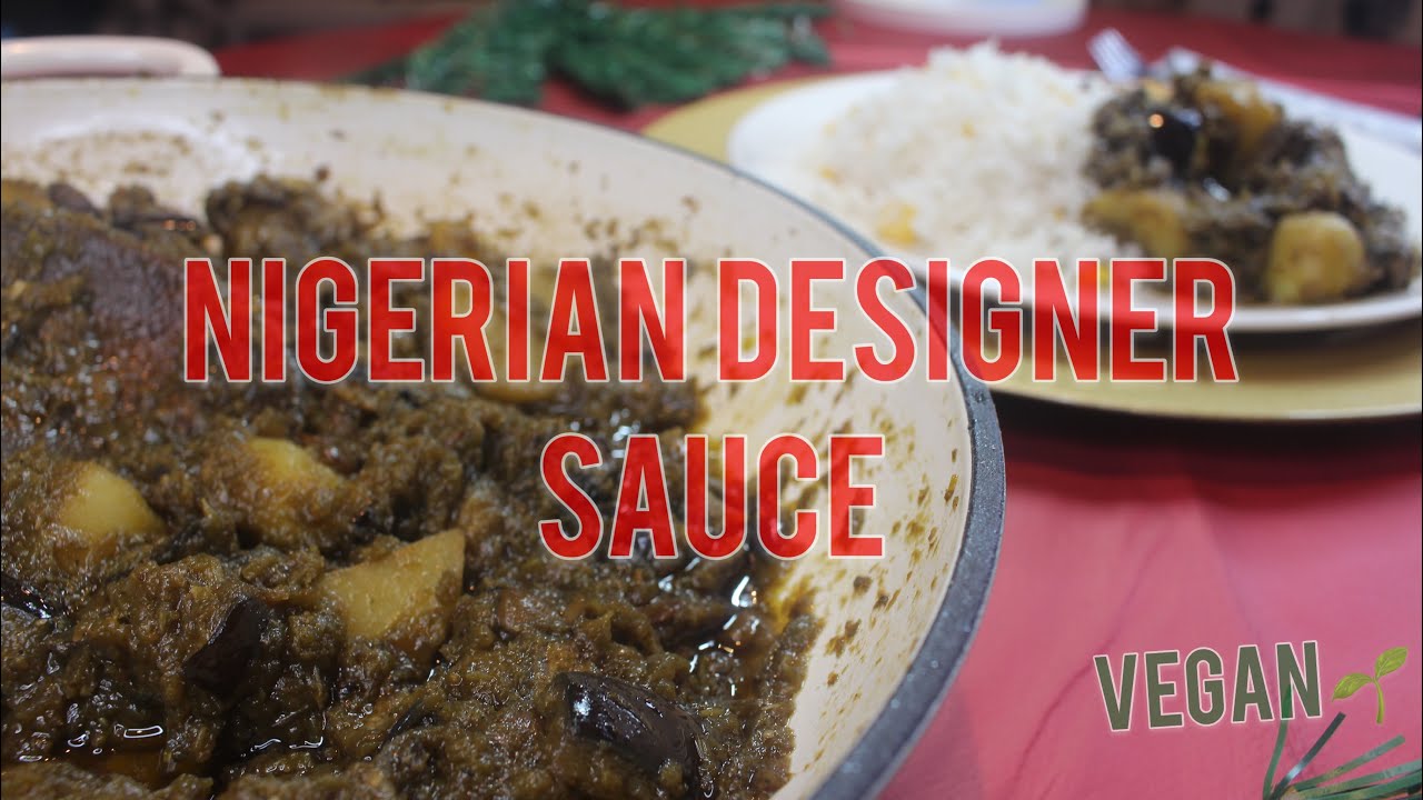 VEGAN AYAMASE SAUCE | AFRICAN DESIGNER STEW | NVK