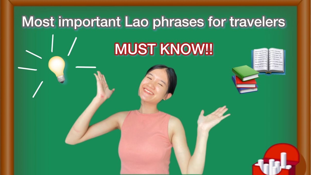 Most important Lao phrases for traveling episode 1 | Learn Lao with Julie