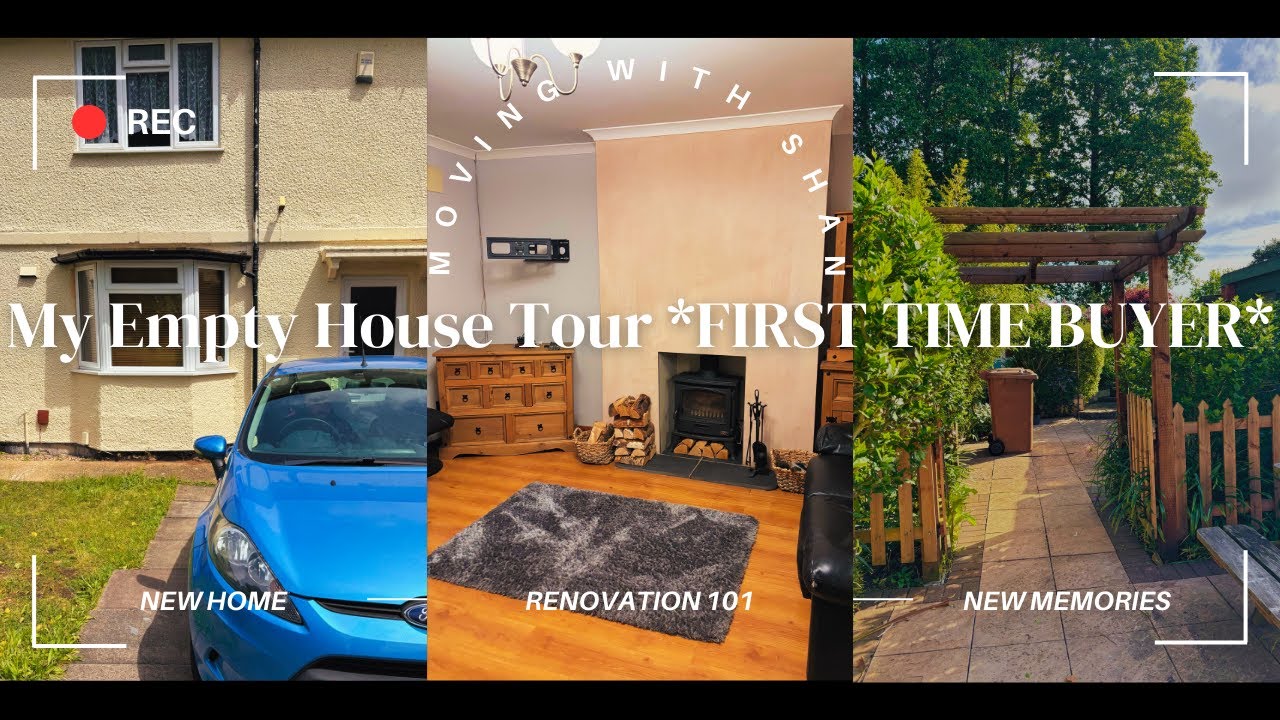 My Empty House Tour *FIRST TIME BUYER*
