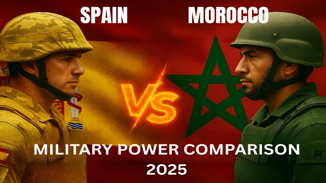 Spain vs Morocco Military Power Comparison 2025 Morocco vs Spain Military Comparison 2025