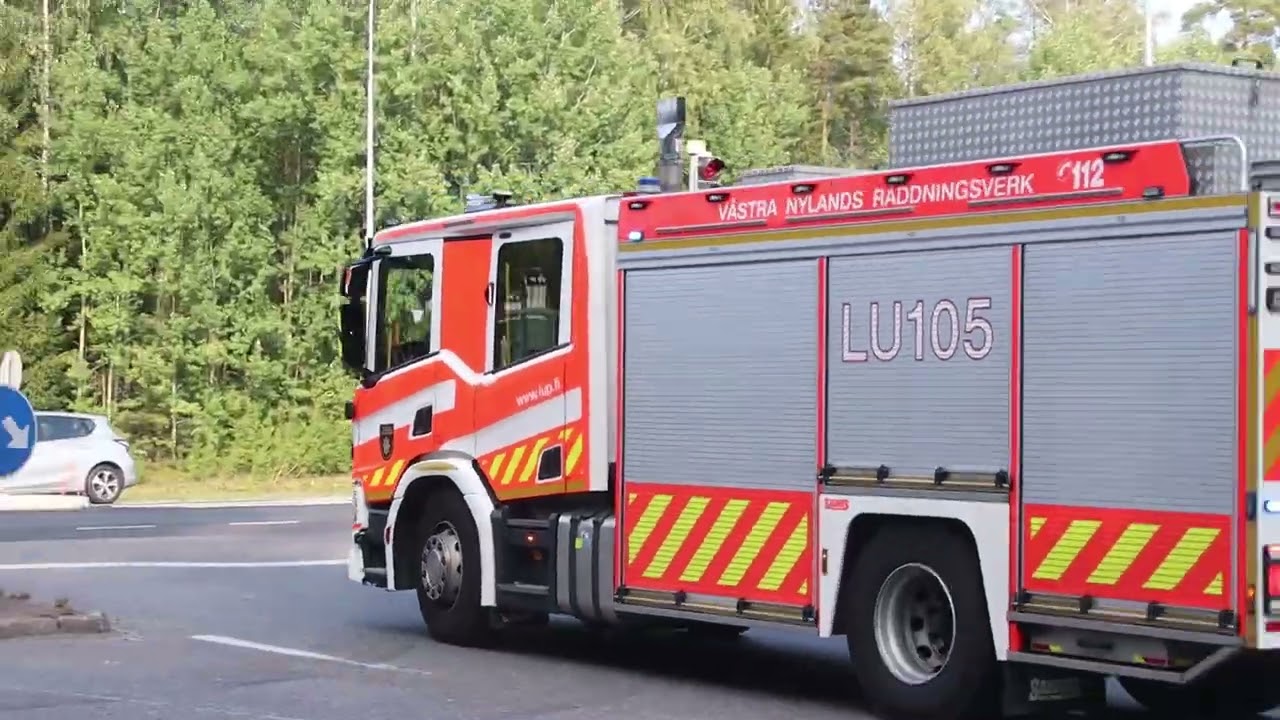 Sekalaisia hälytysajovideoita  Random emergency vehicles responding vol16