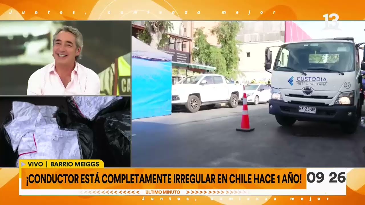 Barrio Meiggs: Conductor extranjero en situación irregular es detenido | Tu Día | Canal 13