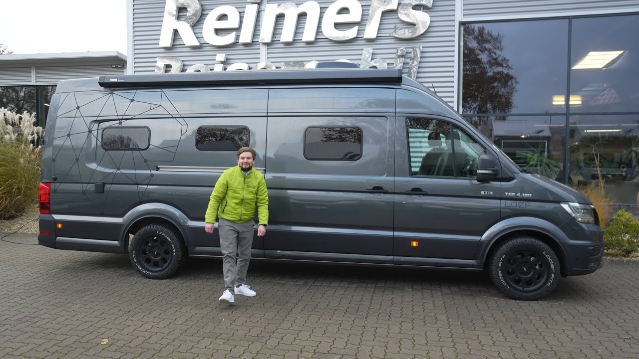 7,4m! DER LÄNGSTE 4x4 Wohnmobil Kastenwagen CARAVAN SALON 2024 Loef 740 Allrad Campervan 😱