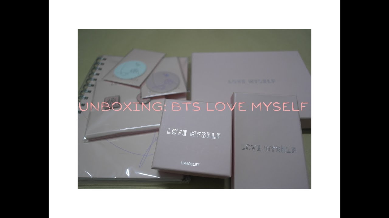 UNBOXING | BTS ‘LOVE MYSELF’ Campaign Official MD