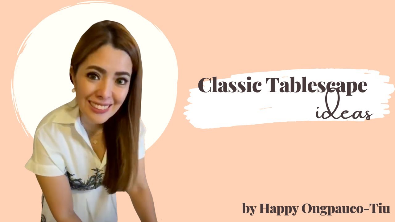 Classic Tablescape ideas