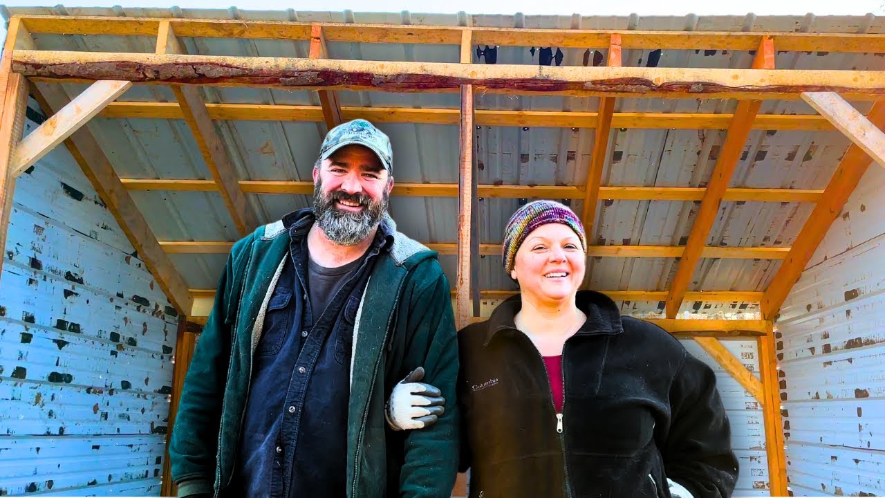 Alaska Homestead Life — передвижные приюты для животных на полозьях, ГОТОВО! ...и мини-урок дерзо...