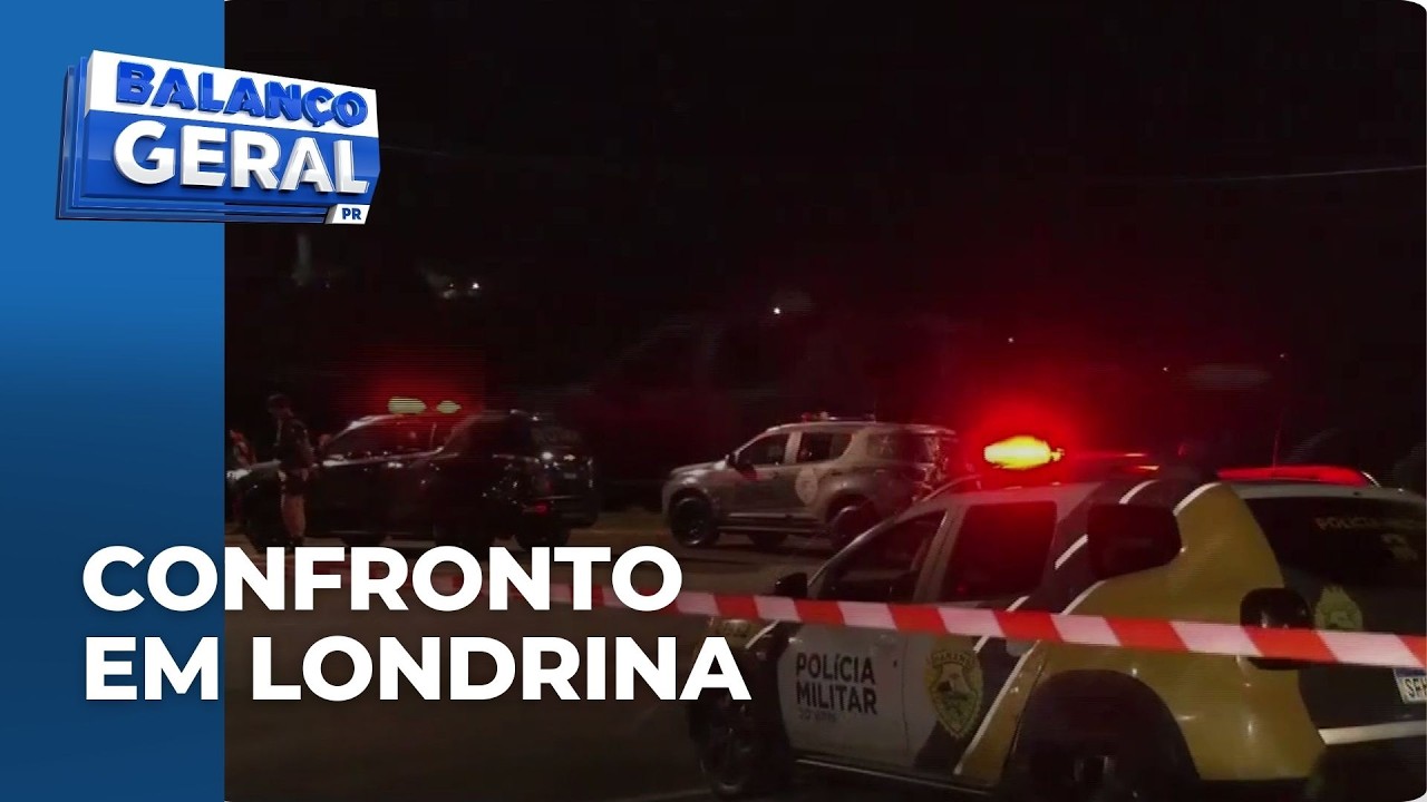 Suspeito morre em confronto na Zona Norte de Londrina; segundo a PM, ele reagiu à abordagem