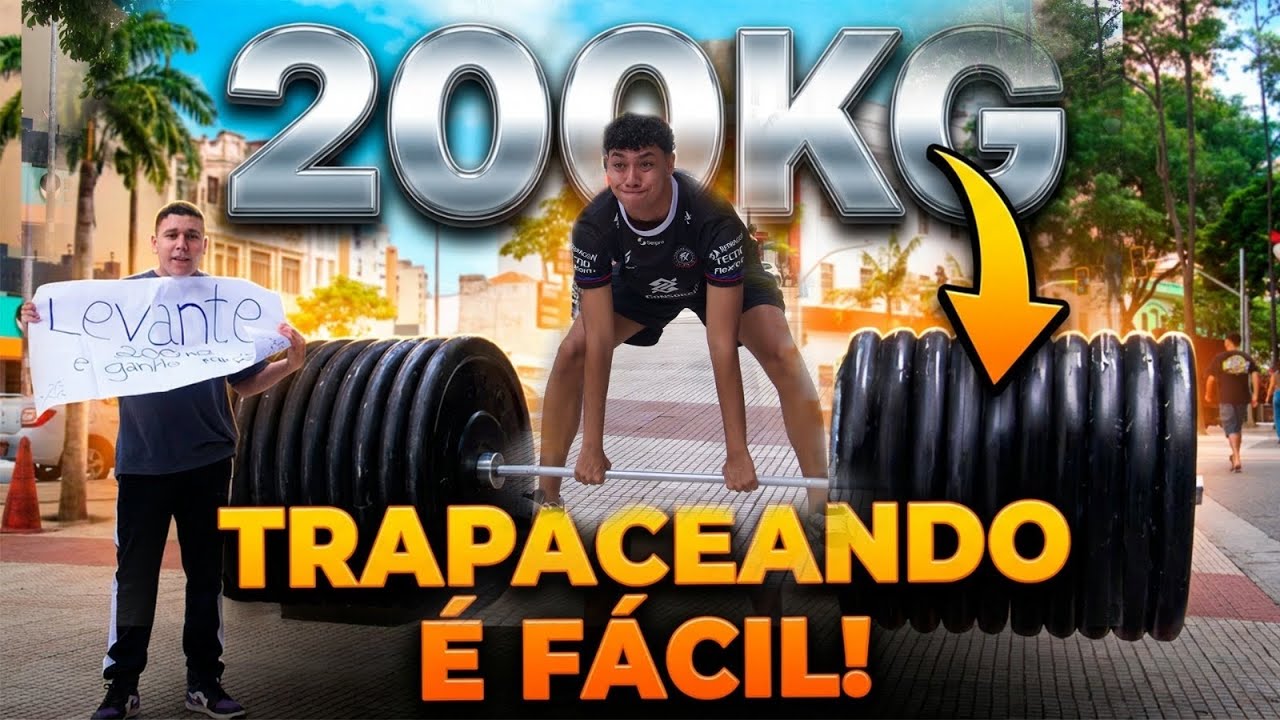 LEVANTE 200KG E GANHE 200 REAIS