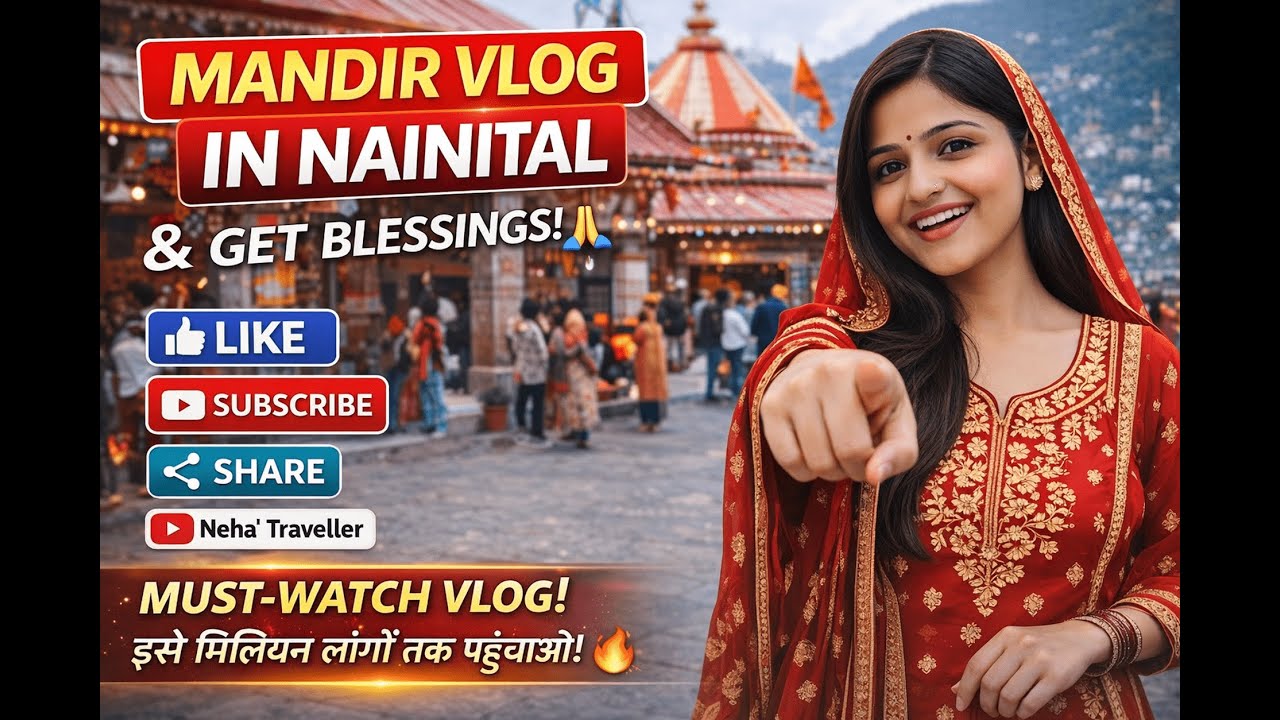 Naina Devi Mandir Nainital ❤️🙏 | Full Darshan + Peaceful Vibes | Must Watch!