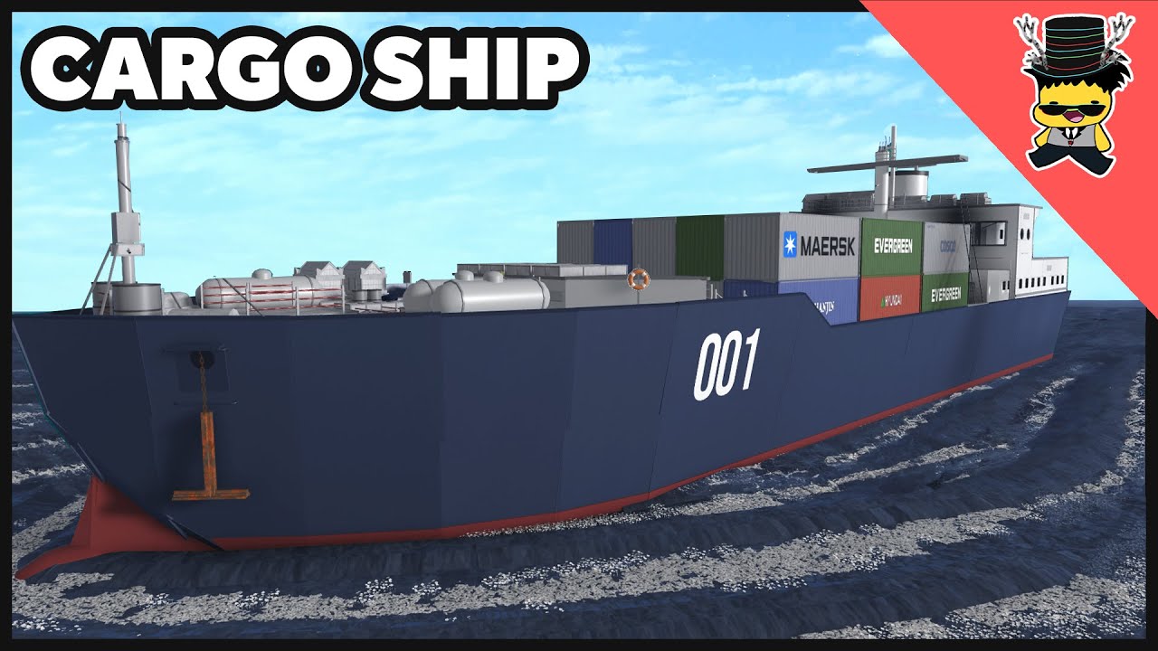 I created a Cargo Ship