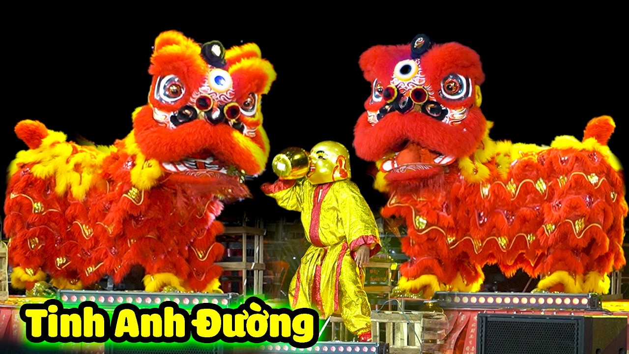 Múa Lân Ông Địa Hay Nhất 2026 LSR Tinh Anh Đường biểu diễn tại Chùa Ông Chợ Lớn