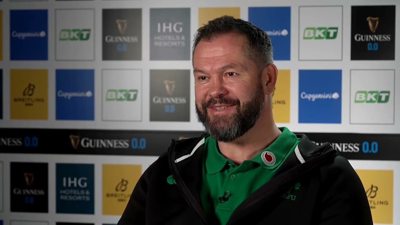 Andy Farrell on Ireland’s Six Nations Ambition, New Faces & 2026 Goals