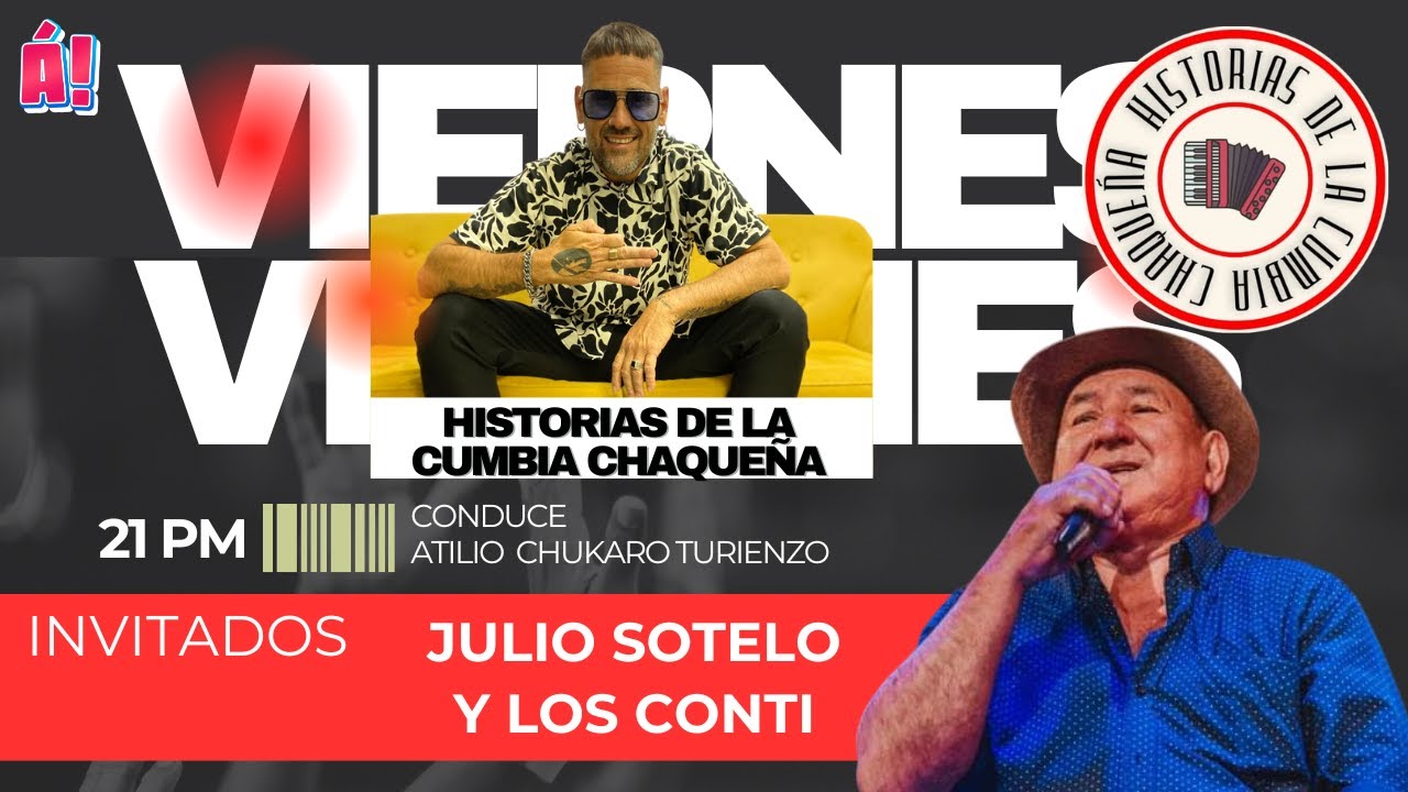 HISTORIA DE LA CUMBIA CHAQUEÑA  -  JULIO SOTELO Y LOS CONTI 09/05/25 - ANGÁ!