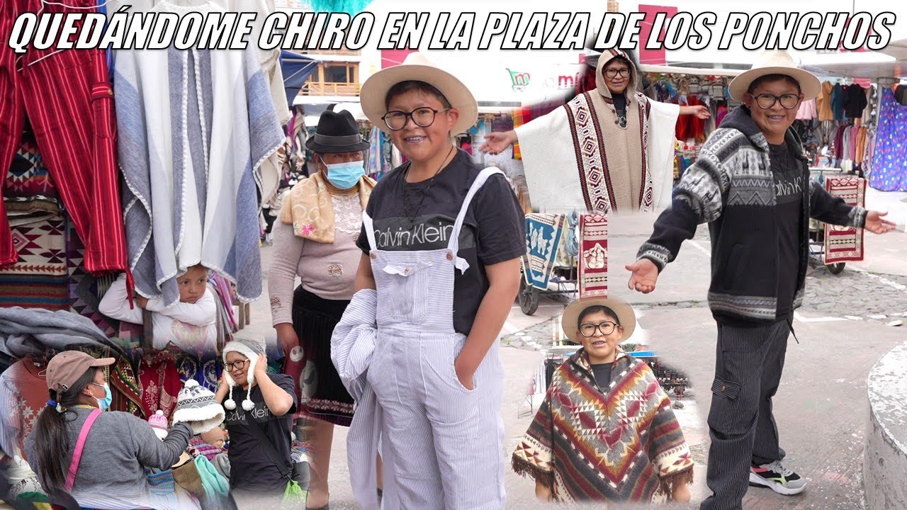 DE SHOPPING EN LA PLAZA DE LOS PONCHOS OTAVALO | Memito Castro
