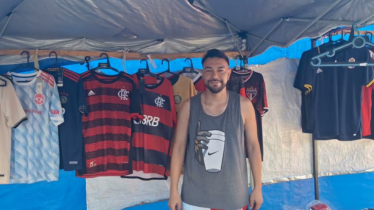 Visitando a Feira da Barganha de Sorocaba-SP.