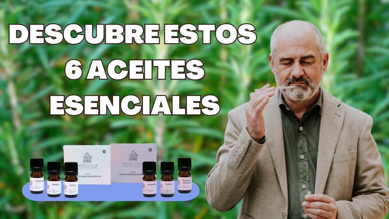 6 aceites esenciales ibéricos. Conoce sus propiedades, contraindicaciones y formas de uso
