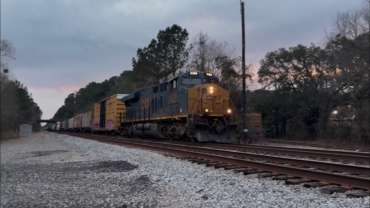 CSXT M410-02 at Hardeeville, SC