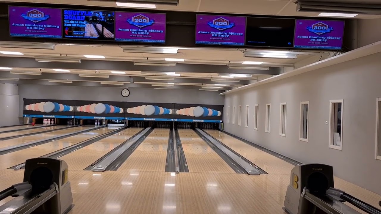 Bowling alley in Sundsvall🎳