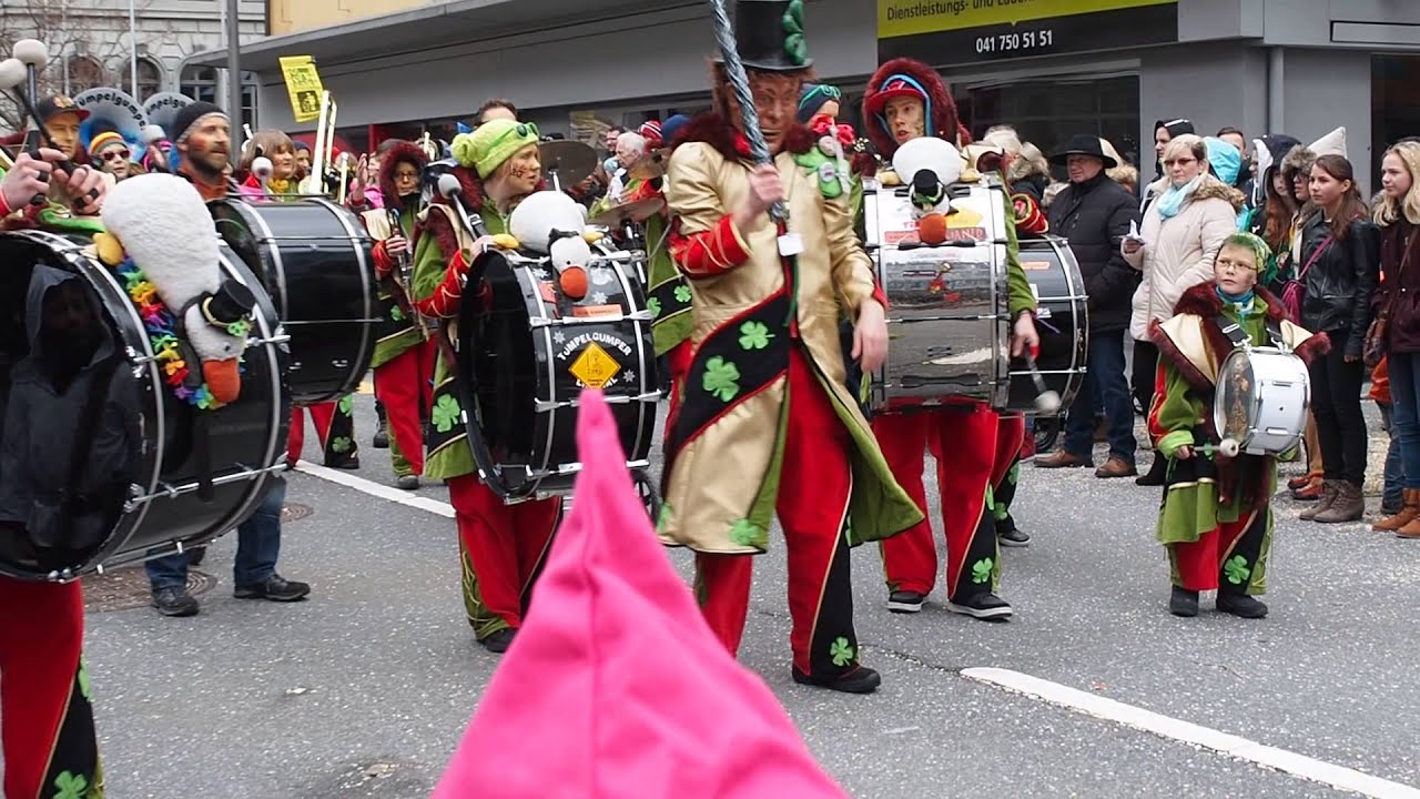 Tümpelgumper Fasnachtsumzug Glarus 2016