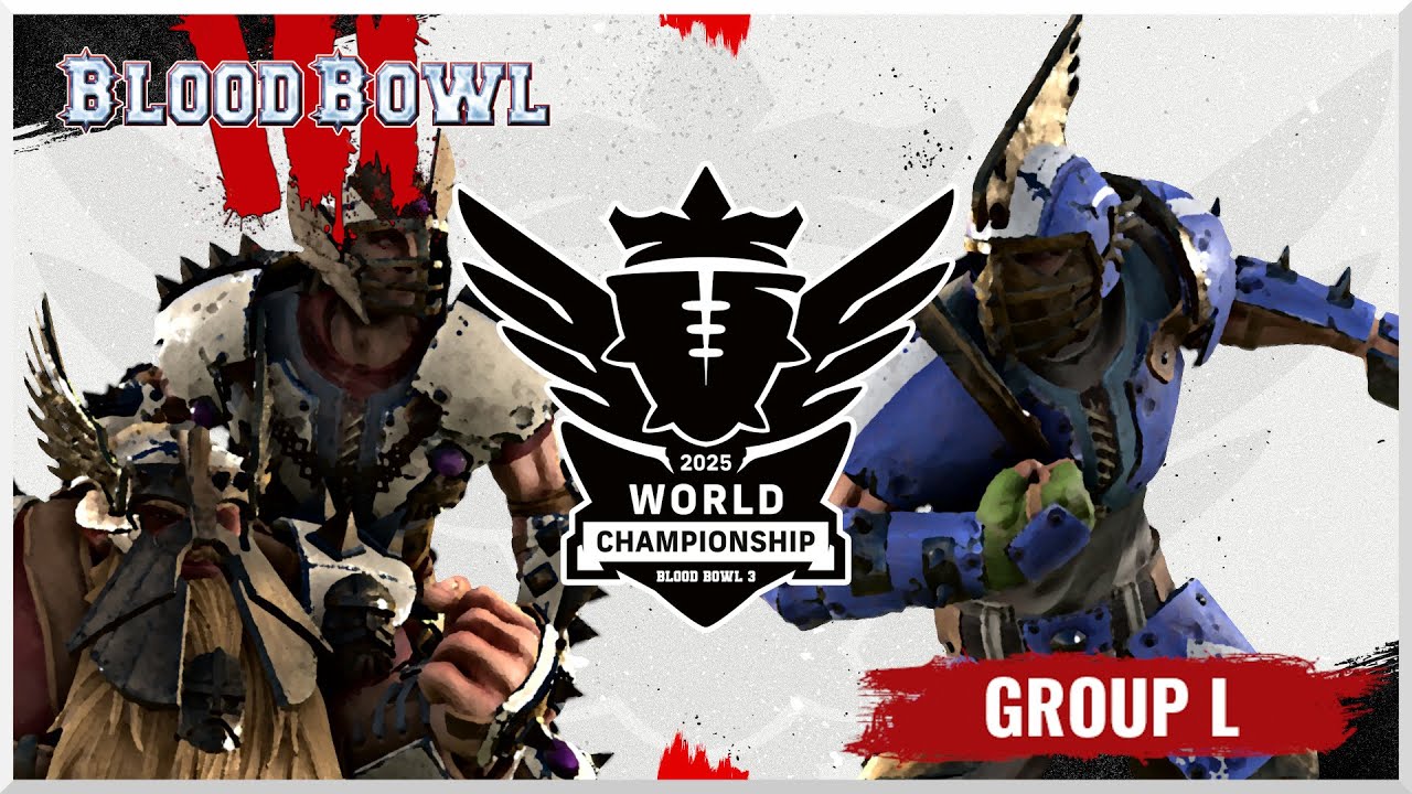 Blood Bowl 3 - World Champs '25 - Group Stage - Andy Davo vs Nourrou (Official Cast)