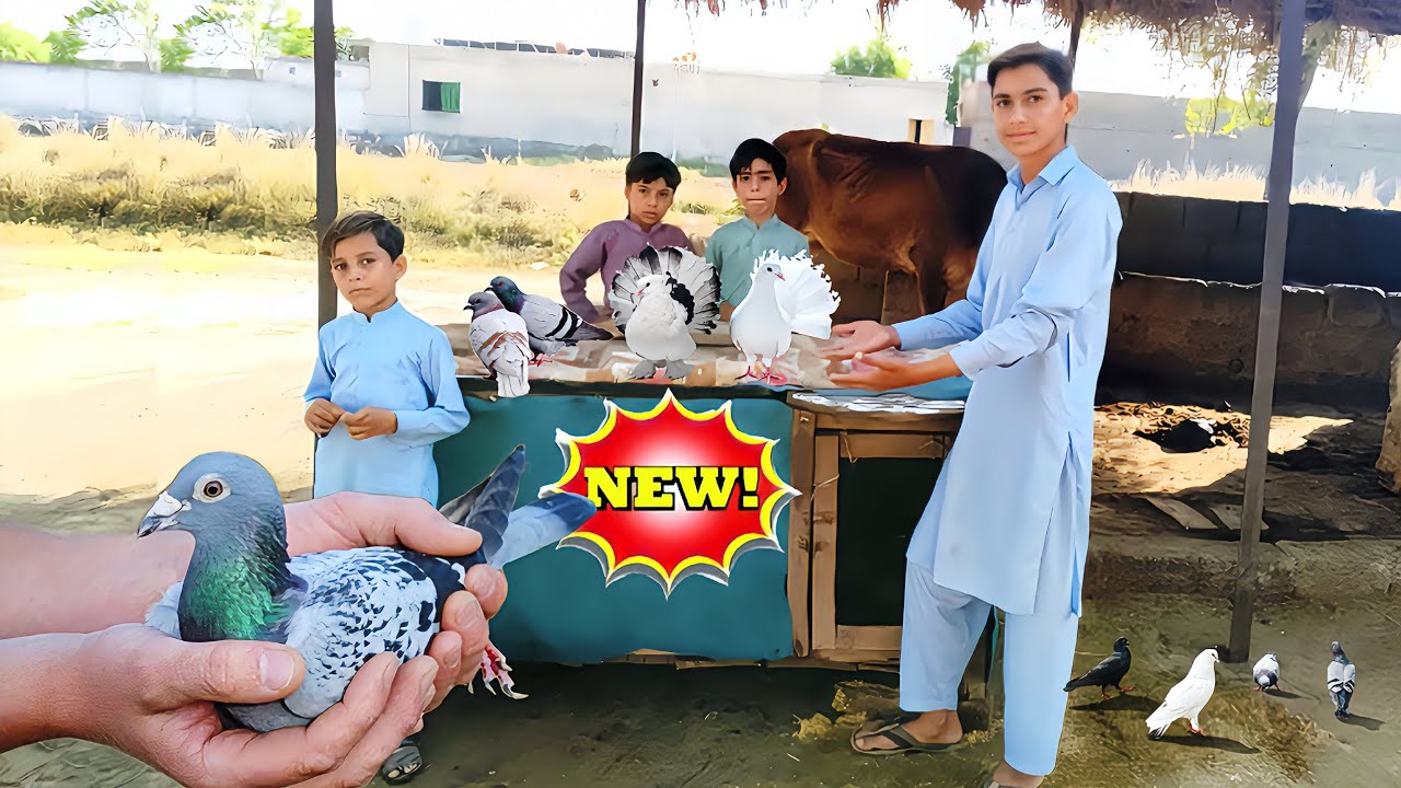 Pigeon ka New Home 🕊️|| Mustafa New Pigeon Lene Wala Hein || Punjabi Vlog 