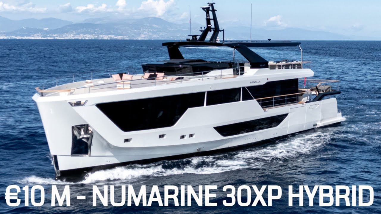 Numarine 30XP Hybrid — совершенно новая яхта стоимостью 10 миллионов евро