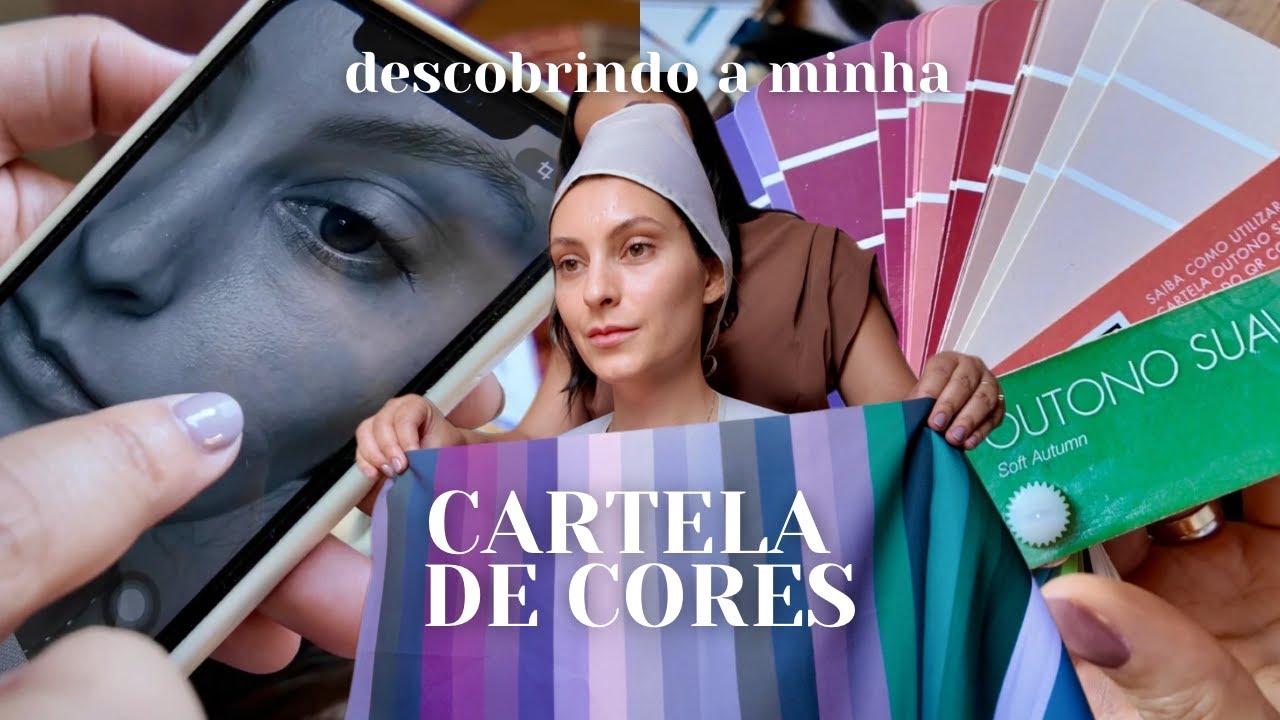 QUAIS CORES ME VALORIZAM?! Fiz análise de coloração pessoal 🎨