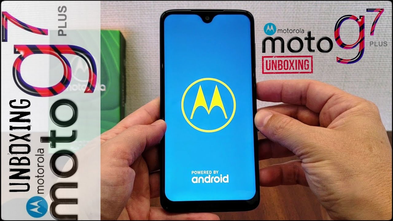 Unboxing (Desempaquetado) MOTOROLA MOTO G7 PLUS
