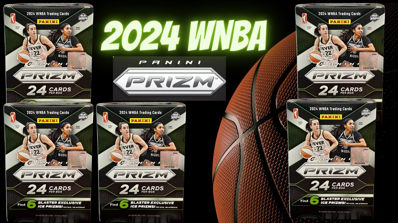 Женские баскетбольные карты Panini Prizm 5 Blaster Boxes 2024 ** В погоне за карточками новичка К...