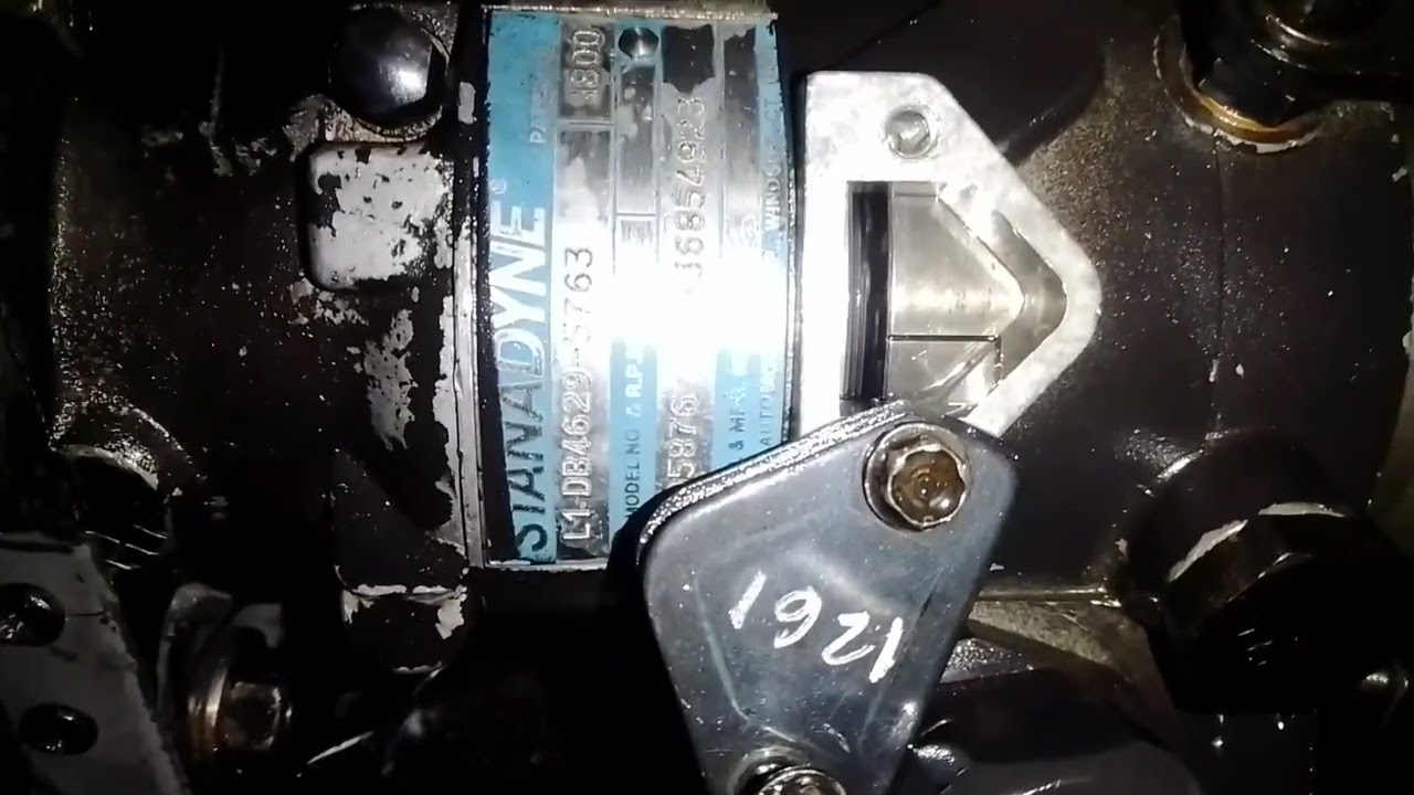 Valtra 8350 stanadyne  pump timing    ustawianie kąta wtrysku Czytaj opis!!!