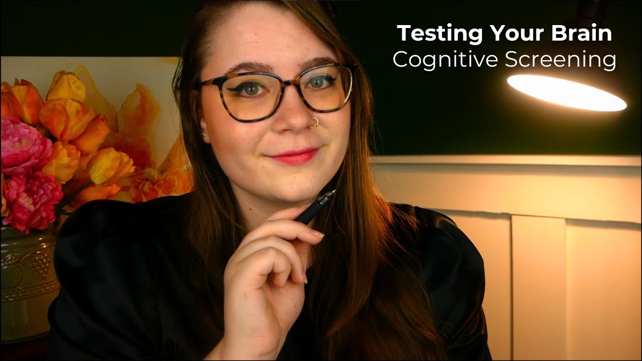 Slow & Relaxing Cognitive Screening (Neurological Testing, Instruction Following) 🩺 Medical ASMR