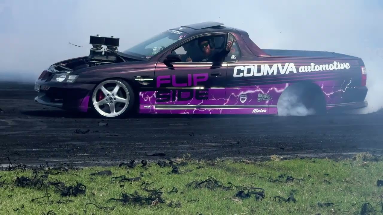 COUMVA - Straight to the limiter and into the smoke.