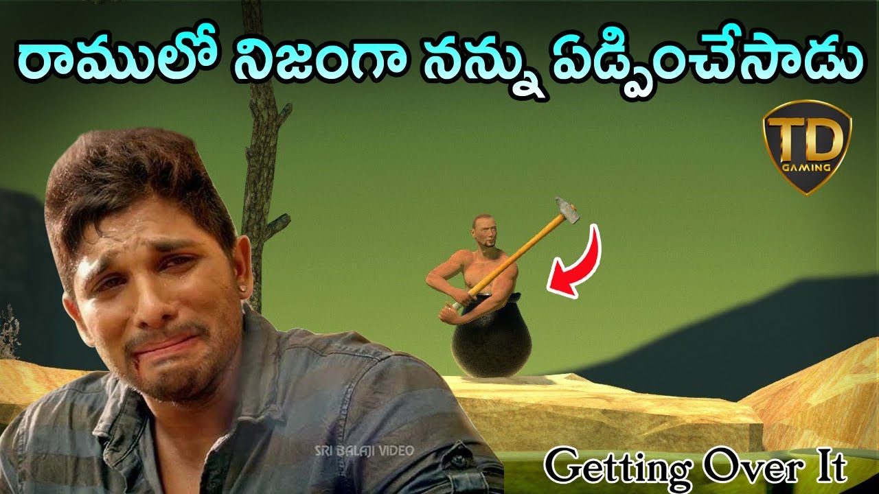 Most Frustrating Game -Getting Over It in Telegu | Telugu Dost Gameplay-1