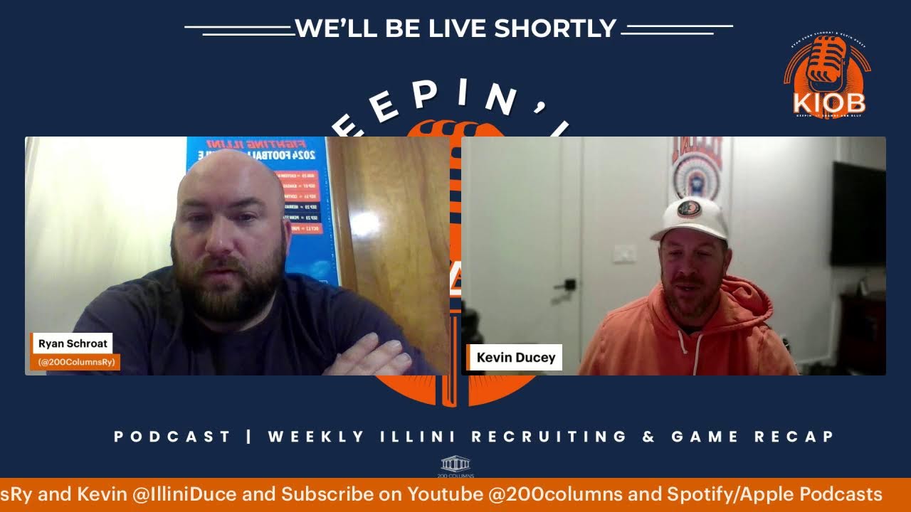 Keepin it Orange and Blue EP 183 - #illini need major bounce back. Honor seniors