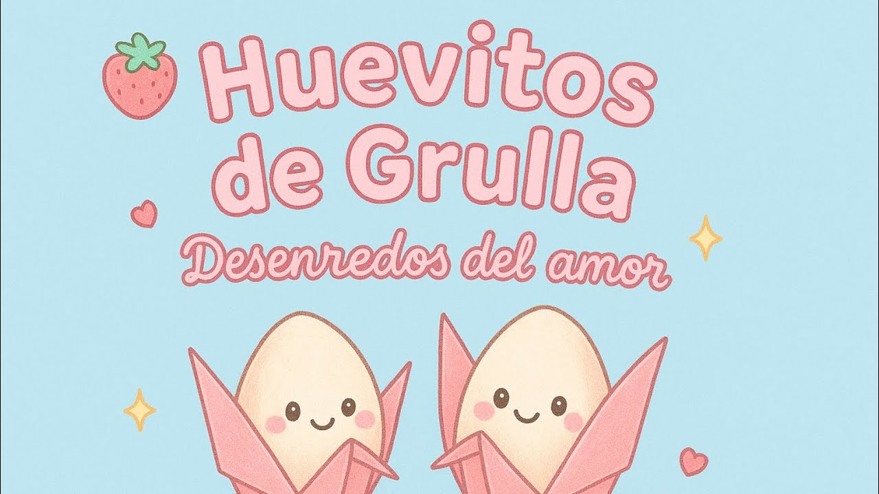 Cómo hacer Huevos de Grulla de Origami 🐦 | Inspirados en Desenredos de Amor (Netflix)