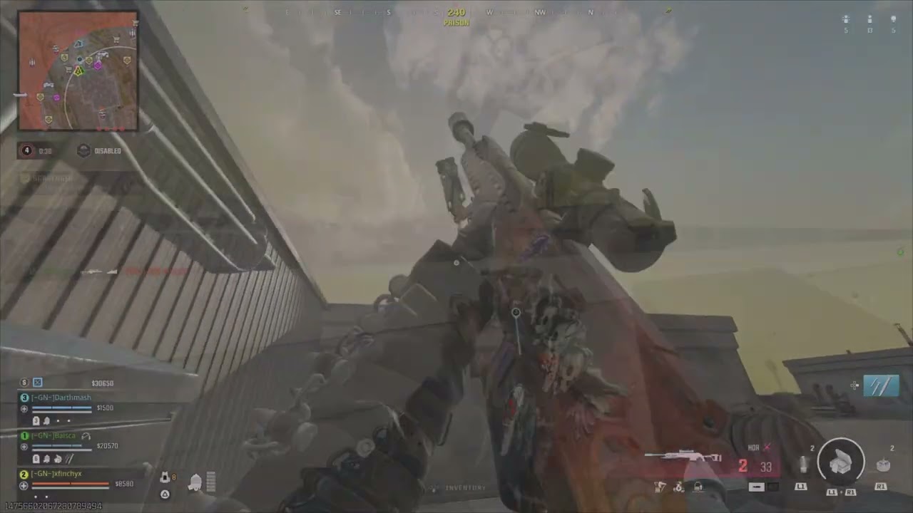 Tradig snipes, gas mask win.