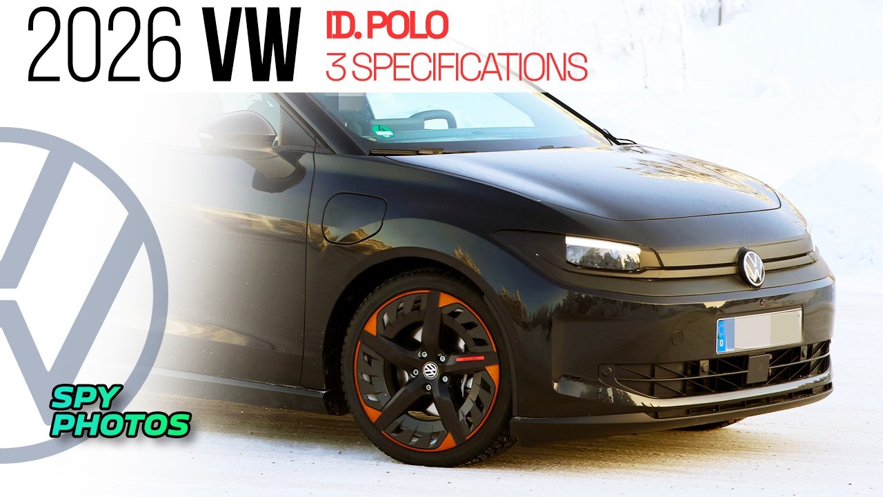 SPY PHOTOS: 2026 Volkswagen ID. POLO (three versions)