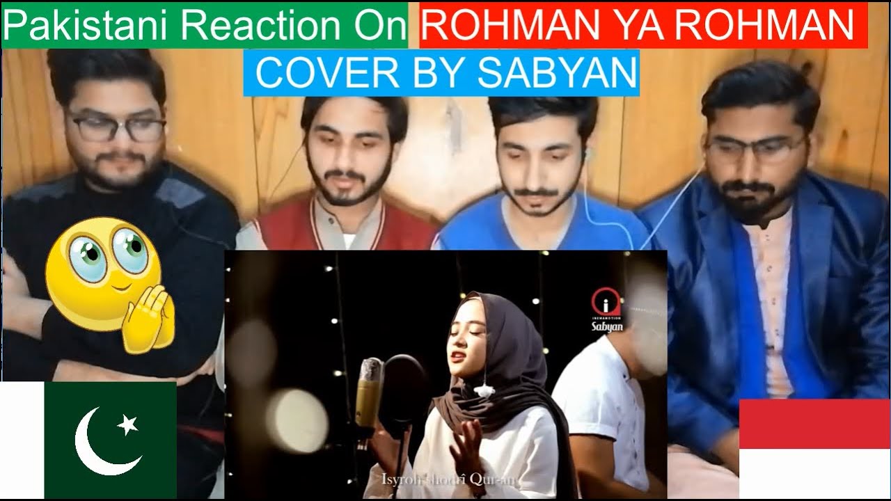 Pakistani Reaction On ROHMAN YA ROHMAN COVER BY SABYAN | Beautiful Voice By Indonesian | PAK Reviews