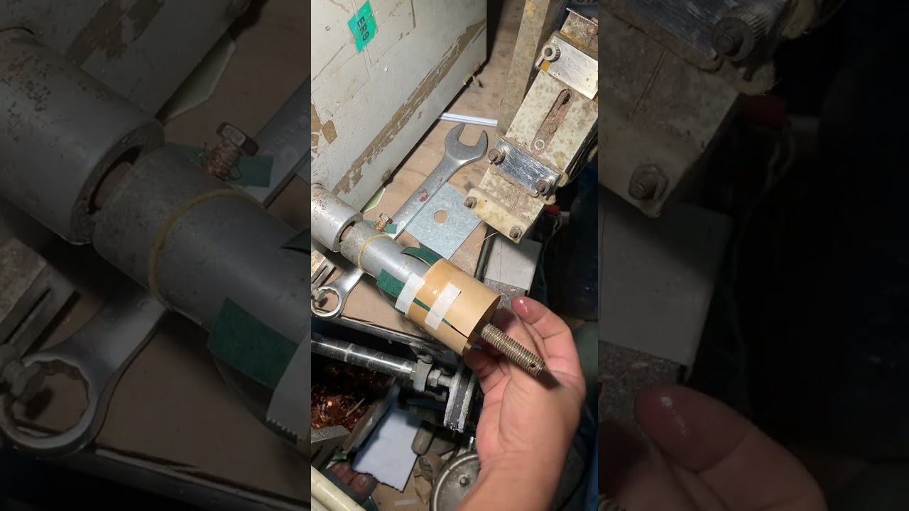 Quá trình quấn lại coil cho chiếc loa cổ